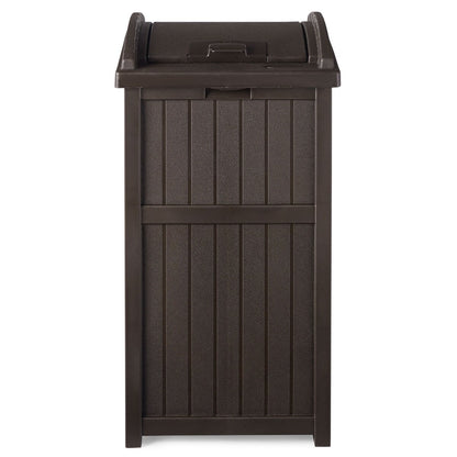 Poubelles Suncast Hideaway de 30 gallons pour l'extérieur et le cyberespace