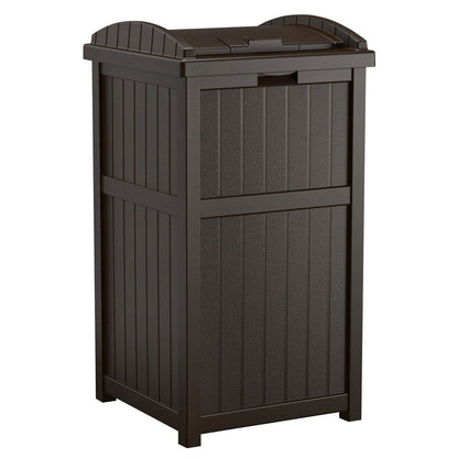 Poubelles Suncast Hideaway de 30 gallons pour l'extérieur et le cyberespace
