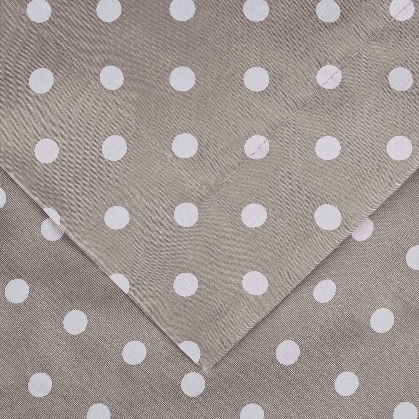 Housse de couette en coton mélangé à pois, 600 fils/cm², qualité supérieure