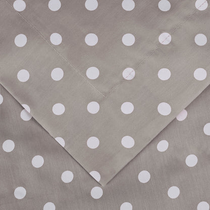 Housse de couette en coton mélangé à pois, 600 fils/cm², qualité supérieure