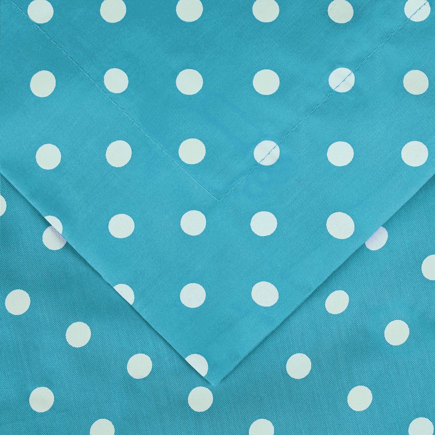 Housse de couette en coton mélangé à pois, 600 fils/cm², qualité supérieure