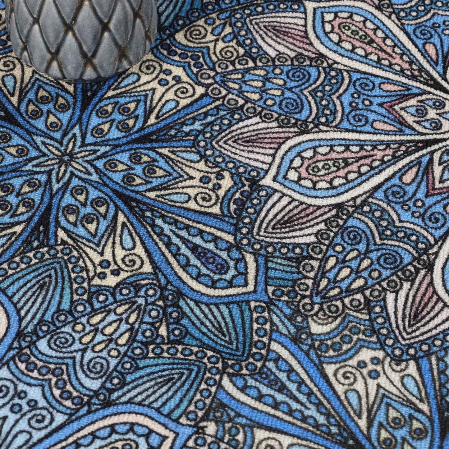 Tapis d'intérieur/extérieur antidérapant Superior Cassidy Floral Boho