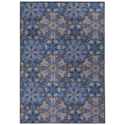 Tapis d'intérieur/extérieur antidérapant Superior Cassidy Floral Boho