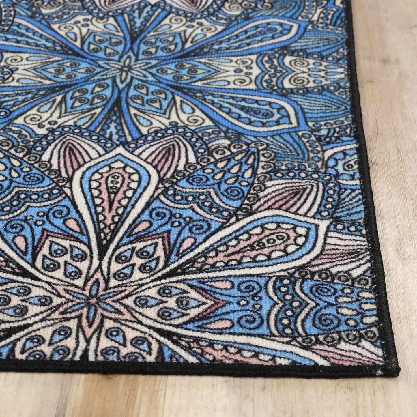 Tapis d'intérieur/extérieur antidérapant Superior Cassidy Floral Boho