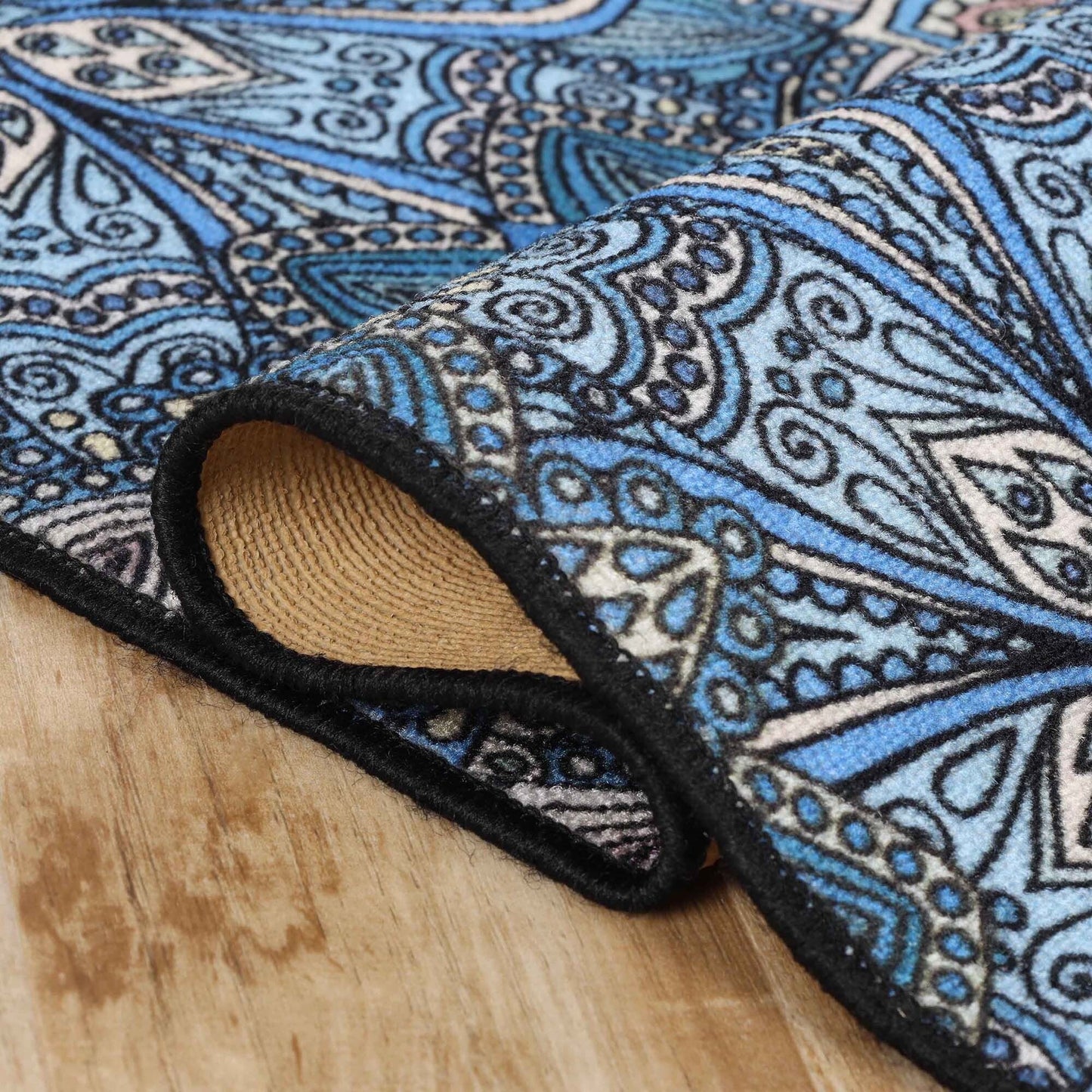 Tapis d'intérieur/extérieur antidérapant Superior Cassidy Floral Boho