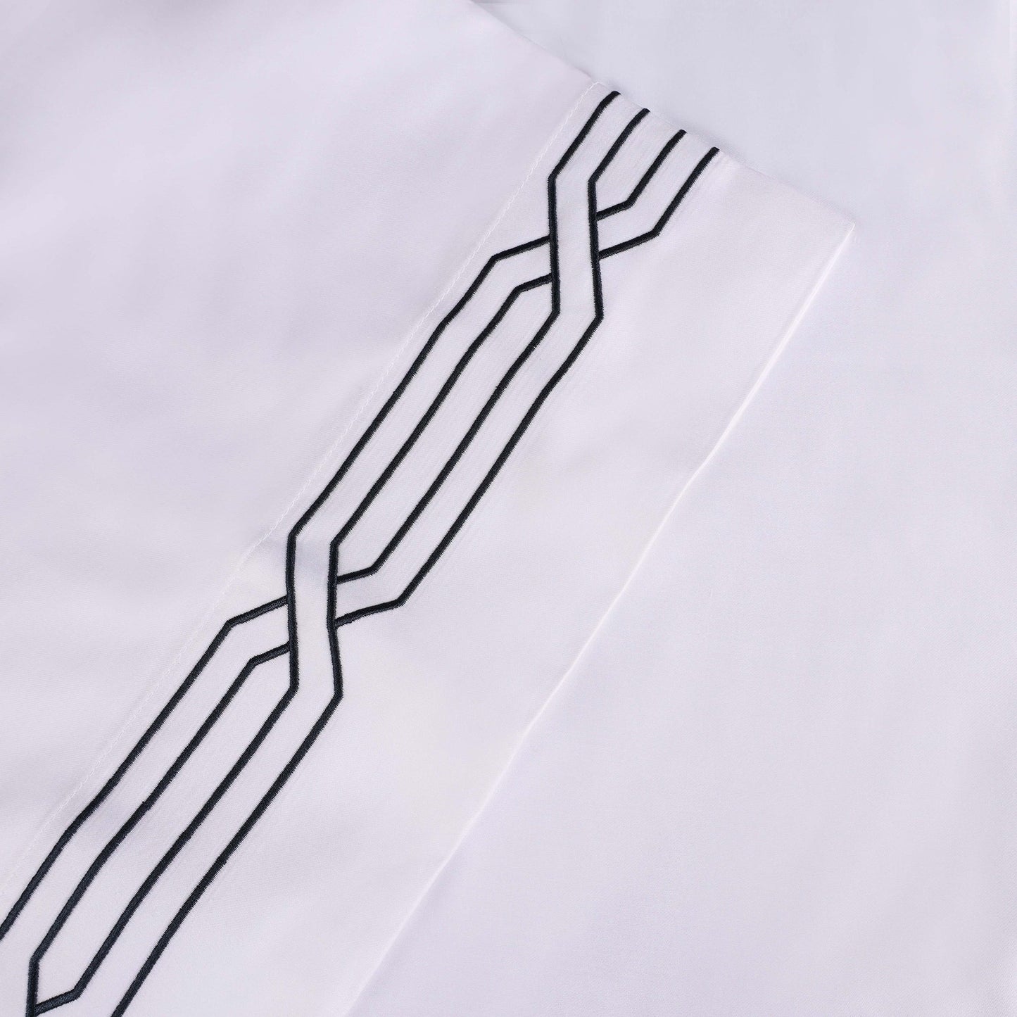 Ensemble de draps unis écologiques en coton égyptien de qualité supérieure, 1200 fils/cm²