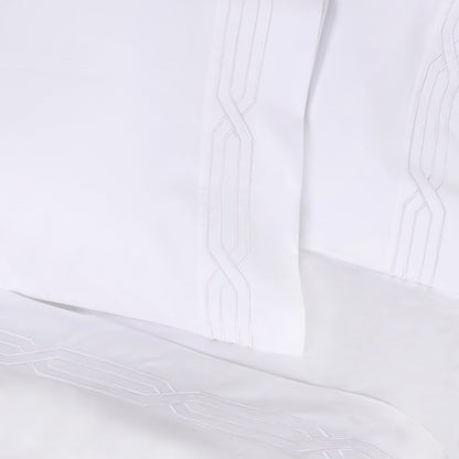 Ensemble de draps unis écologiques en coton égyptien de qualité supérieure, 1200 fils/cm²