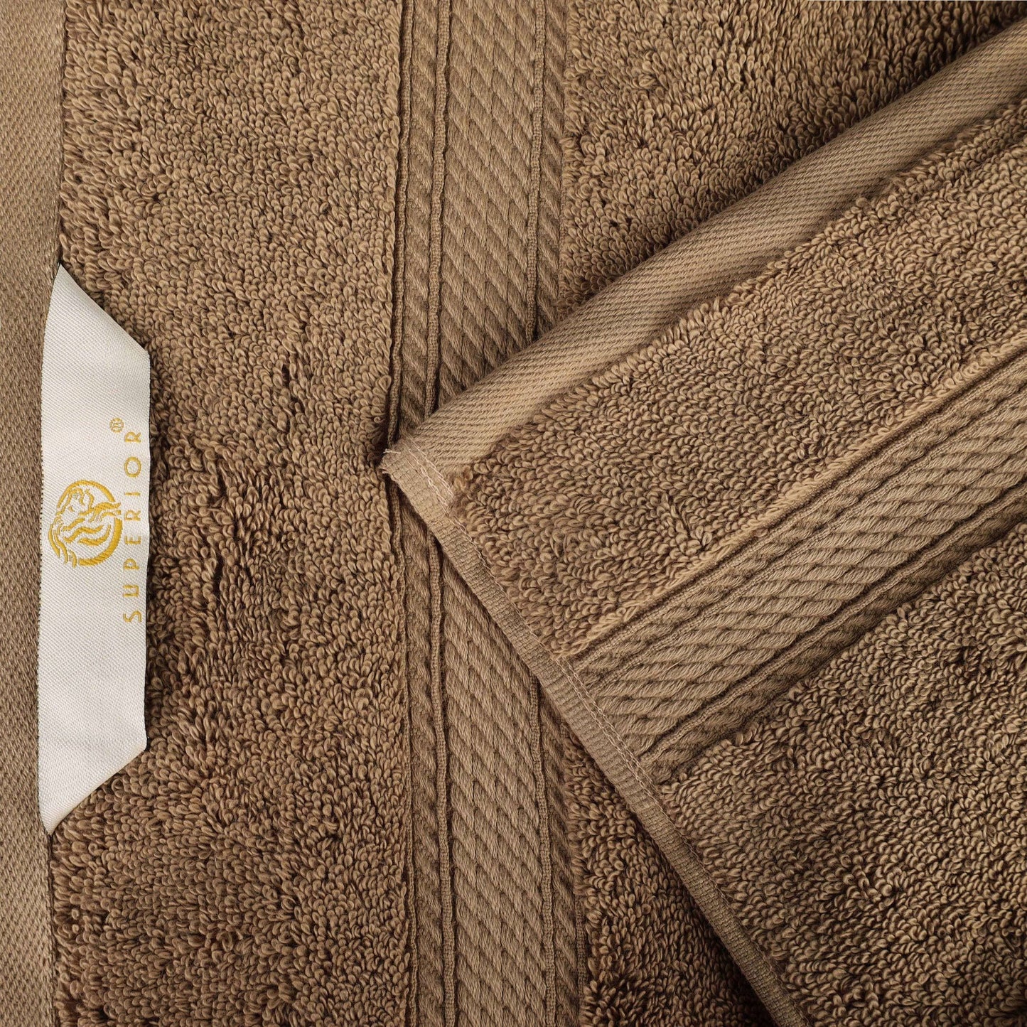 Ensemble de 10 serviettes de toilette en coton égyptien épais de qualité supérieure