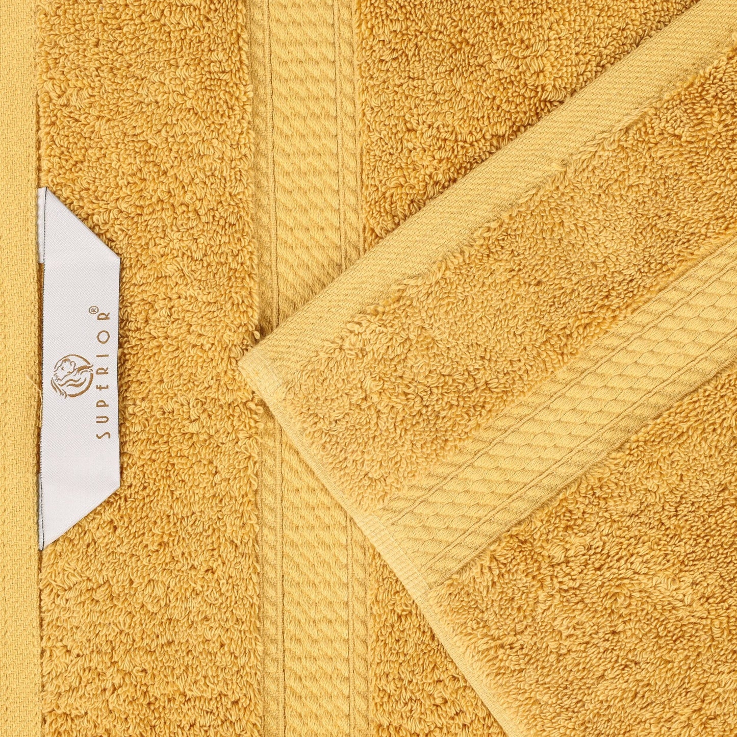 Ensemble de 10 serviettes de toilette en coton égyptien épais de qualité supérieure