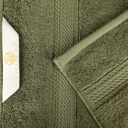 Ensemble de 10 serviettes de toilette en coton égyptien épais de qualité supérieure