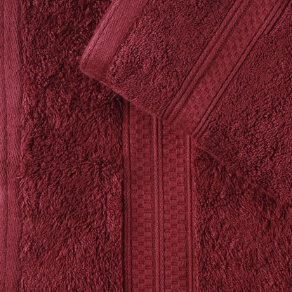 Ensemble de 18 serviettes de qualité supérieure en rayonne de bambou et coton (6 serviettes de bain, 6 serviettes pour les mains, 6 serviettes pour le visage)