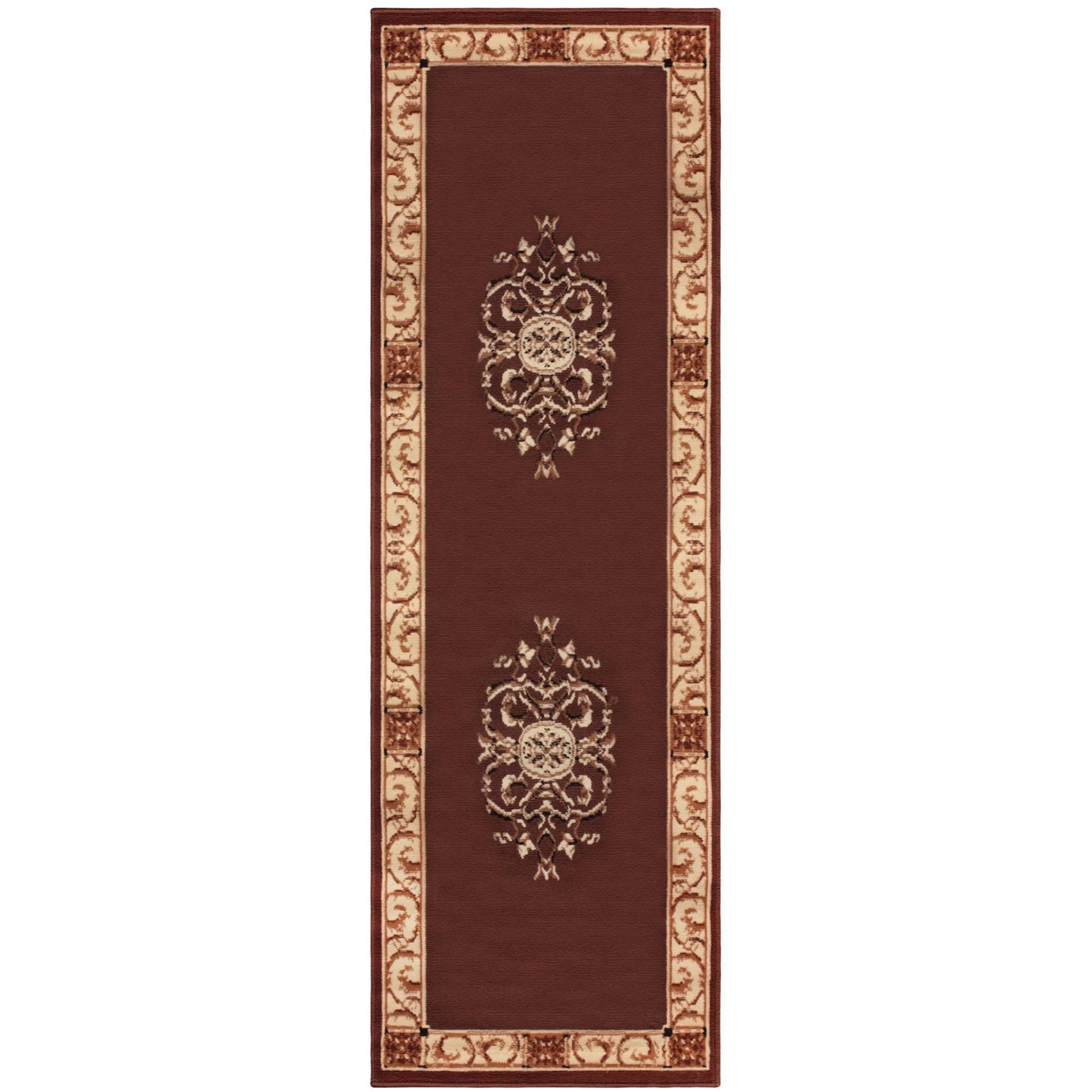 Tapis d'intérieur grand format de style traditionnel de qualité supérieure