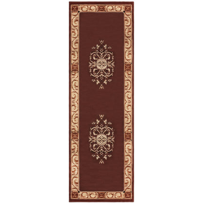 Tapis d'intérieur grand format de style traditionnel de qualité supérieure