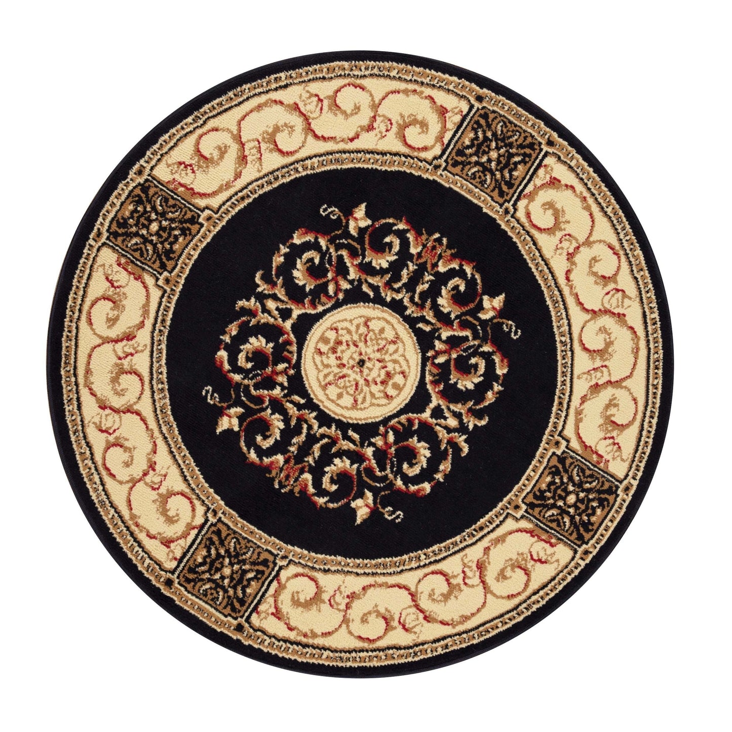 Tapis d'intérieur grand format de style traditionnel de qualité supérieure