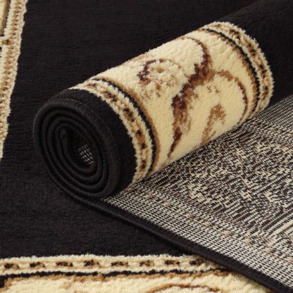 Tapis d'intérieur grand format de style traditionnel de qualité supérieure