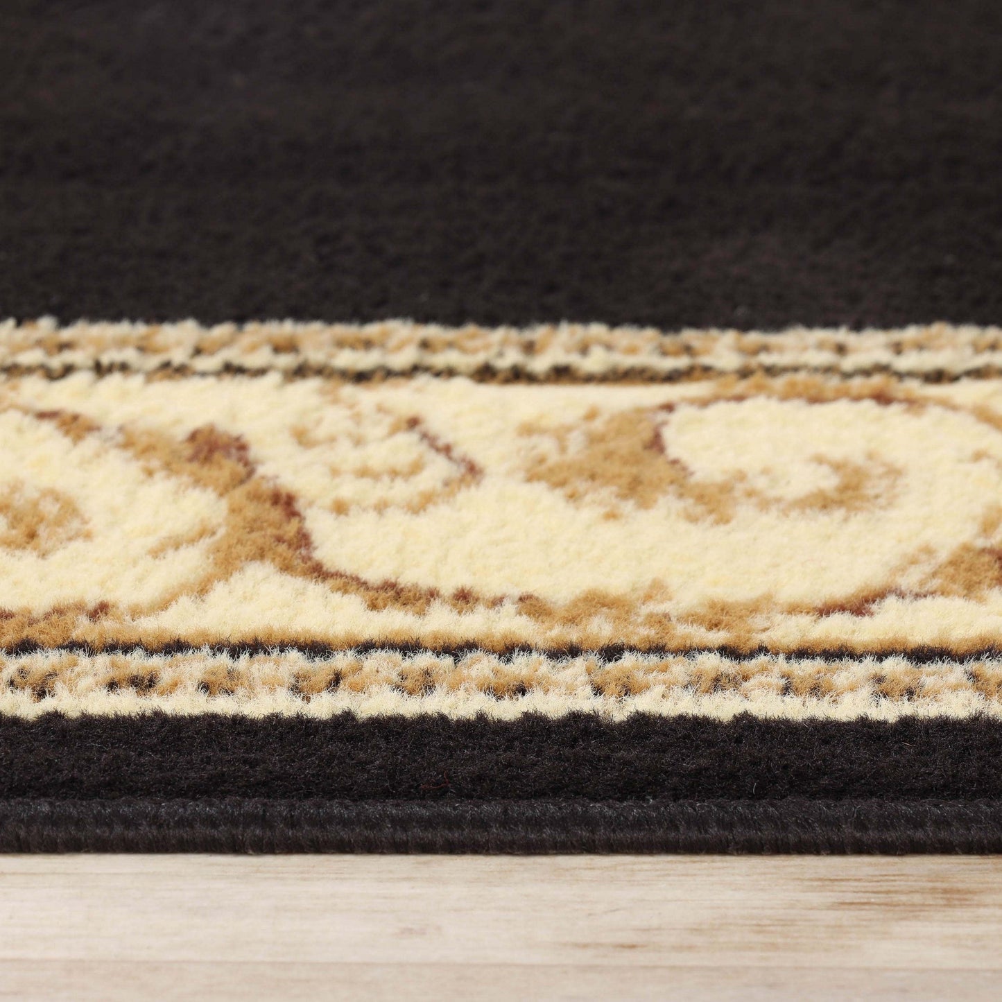 Tapis d'intérieur grand format de style traditionnel de qualité supérieure