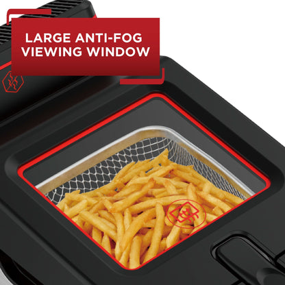Friteuse T-fal Advanced sans odeur avec élément chauffant à immersion, capacité d'huile de 3,5 L - 3,5 litres