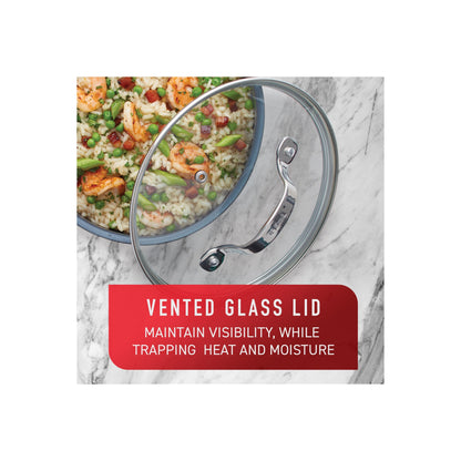 Batterie de cuisine antiadhésive T-fal Platinum avec fond à induction, collection Unlimited Cookware, 12 pièces