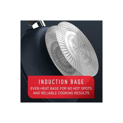 Batterie de cuisine antiadhésive T-fal Platinum avec fond à induction, collection Unlimited Cookware, 12 pièces