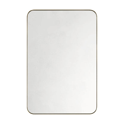 Miroir de salle de bain rectangulaire moderne et contemporain TEHOME Kengston