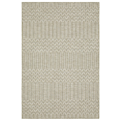 Tapis Vista Home Tangelo géométrique beige/noir haute performance