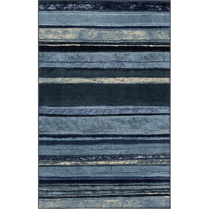 Tapis de style bohème à rayures multicolores Sultan de la collection Curated Nomad