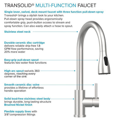 Évier et support de lavage en acier inoxydable Transolid EWS-2422S, 61 cm L x 56 cm P x 89 cm H