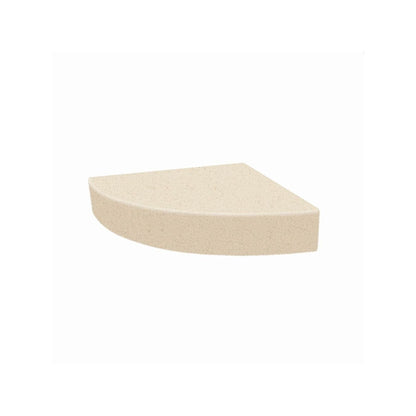 Siège de douche d'angle mural en surface solide Transolid Studio 14 po x 14 po - 14,5 po x 14,25 po x 3 po