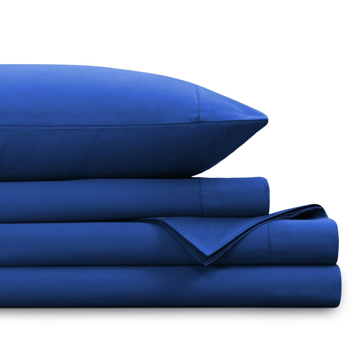 Ensemble de draps-housses Tribeca Living en coton égyptien 1000 fils, poches extra profondes