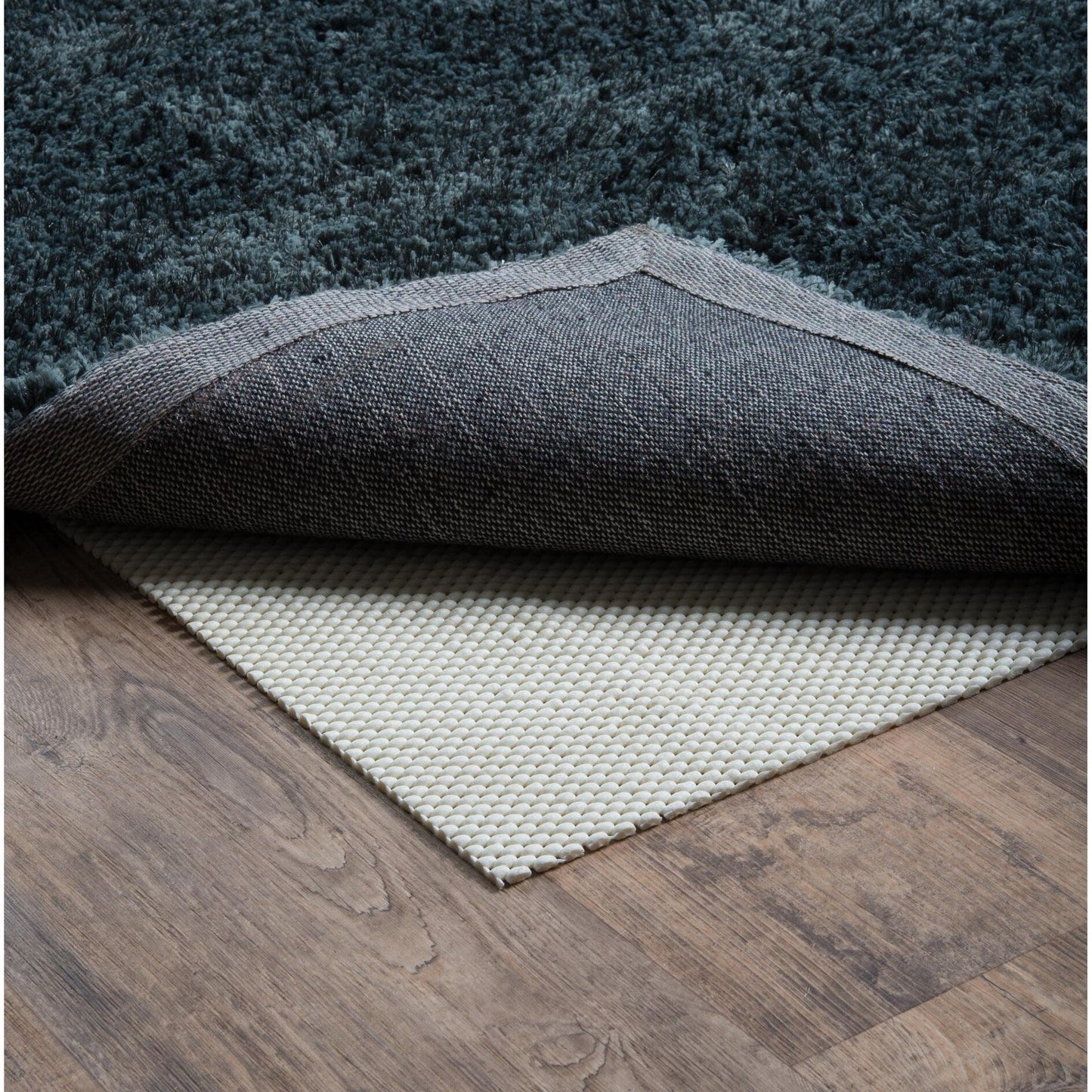 Sous-tapis Vista Home Ultra Hold blanc en polyester tricoté enduit de PVC - Beige