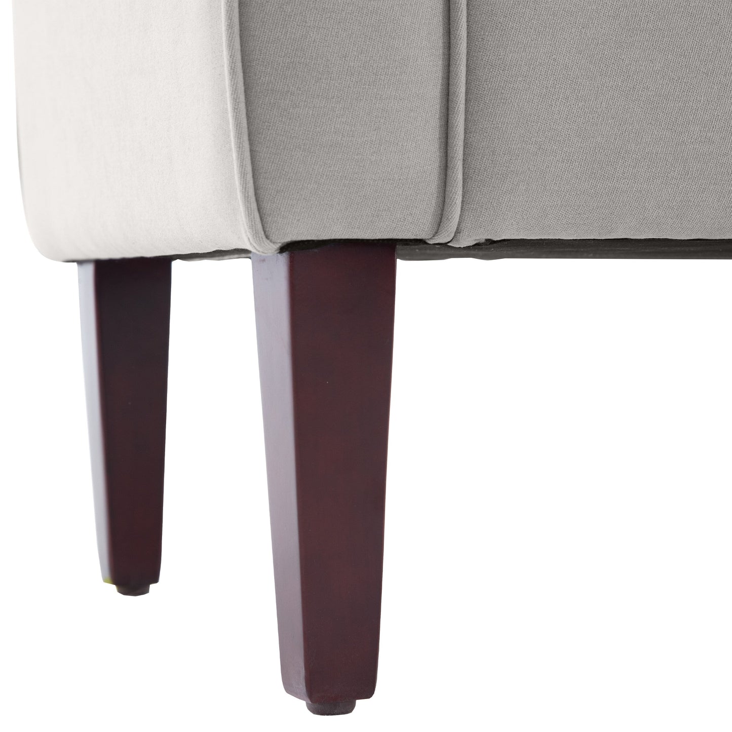 Banc de rangement rembourré avec accoudoirs, banc d'entrée avec couvercle capitonné rabattable, 128 cm (50,4 pouces).