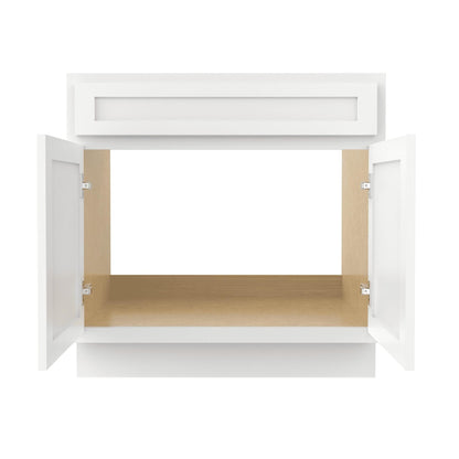 Meuble-lavabo simple vasque Vanity Art de 91 cm (36 pouces)