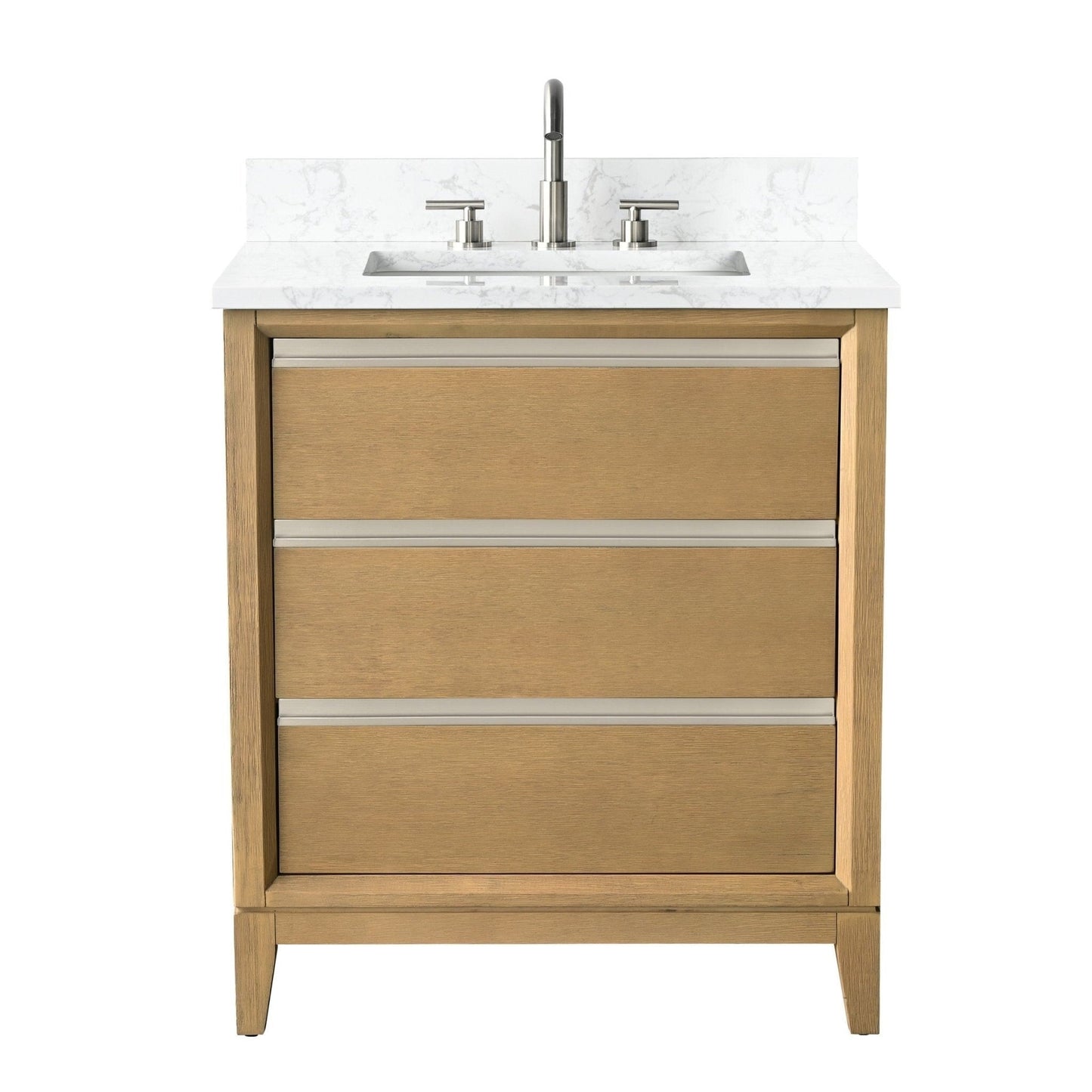 Meuble-lavabo Vanity Art avec vasque en céramique et plan de travail en marbre reconstitué