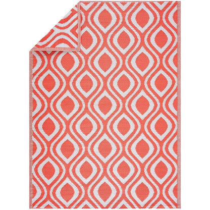 Tapis de sol/tapis d'extérieur léger et réversible Venice en plastique recyclé