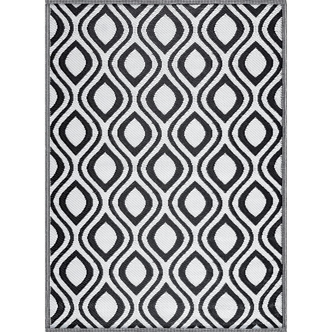 Tapis de sol/tapis d'extérieur léger et réversible Venice en plastique recyclé