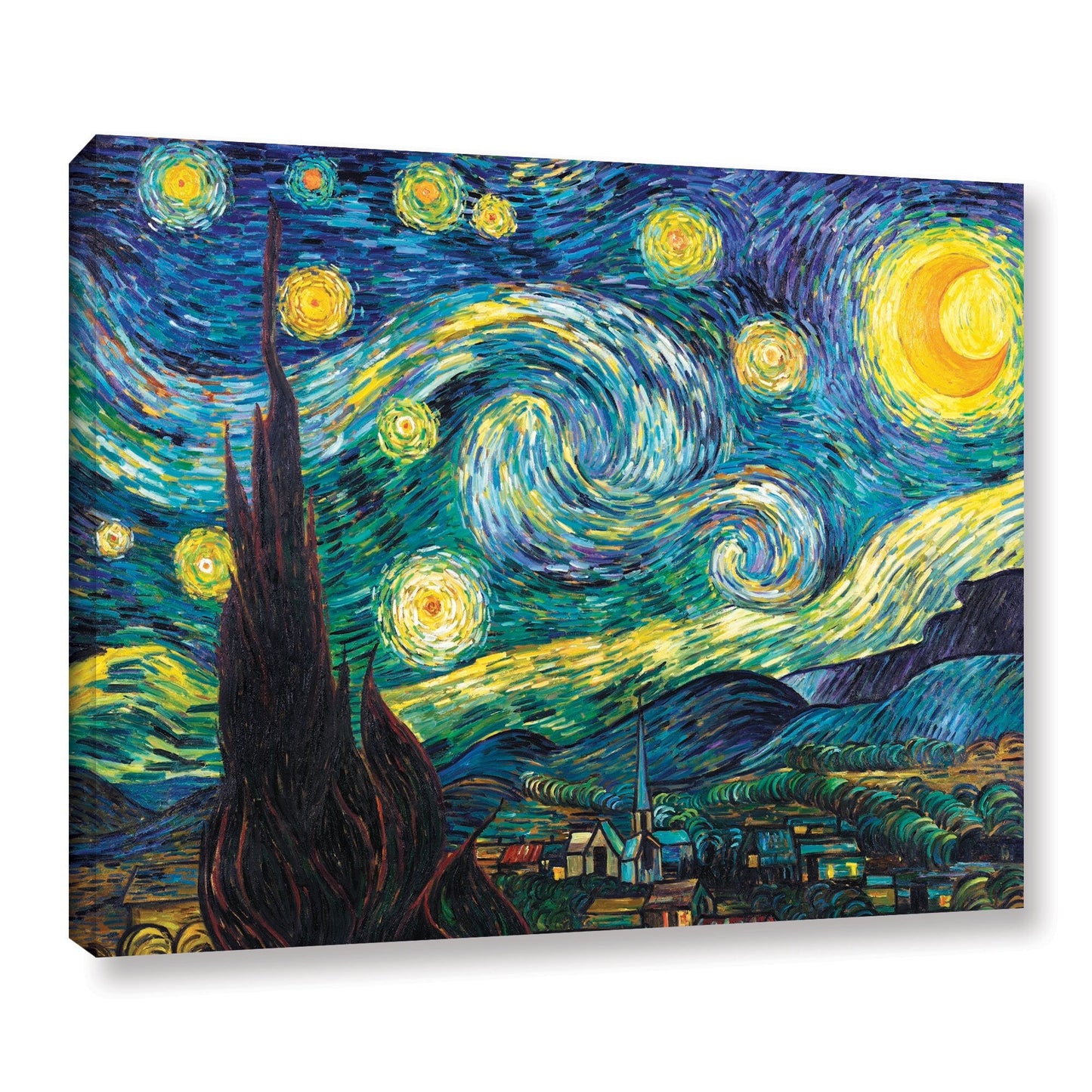 Toile tendue « La Nuit étoilée » de Vincent van Gogh