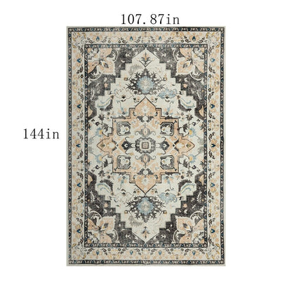 Tapis abstrait moderne vintage