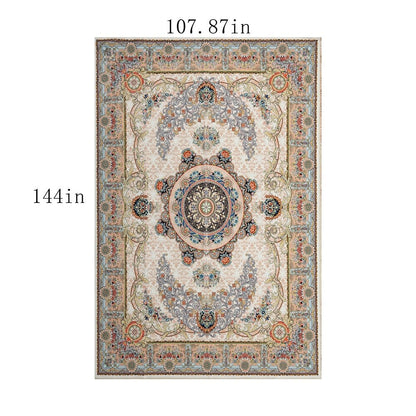 Tapis abstrait moderne vintage