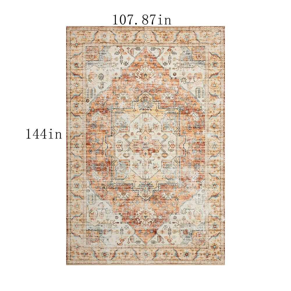 Tapis abstrait moderne vintage
