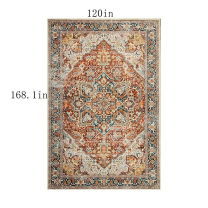 Tapis abstrait moderne vintage