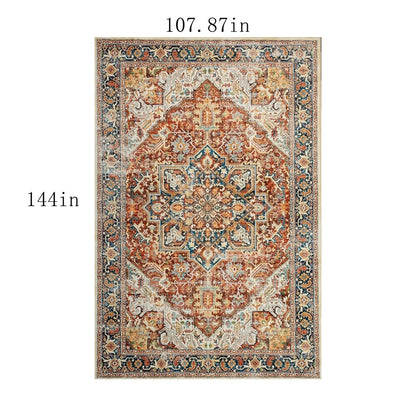 Tapis abstrait moderne vintage