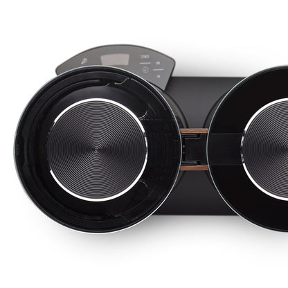 Cafetière à filtre Vision Luxe 12 tasses avec tableau de bord pivotant