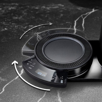 Cafetière à filtre Vision Luxe 12 tasses avec tableau de bord pivotant