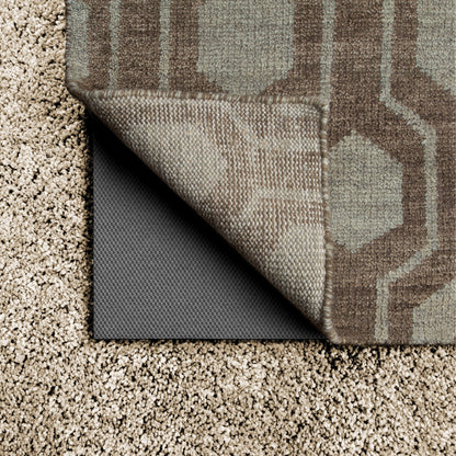 Tapis d'intérieur réversible et rembourré multi-surfaces Vista Home. - Gris
