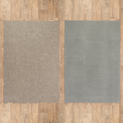 Tapis d'intérieur réversible et rembourré multi-surfaces Vista Home. - Gris