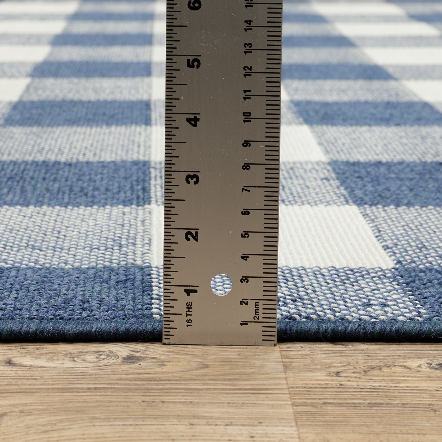 Tapis d'intérieur/extérieur à carreaux vichy Vista Home Malta