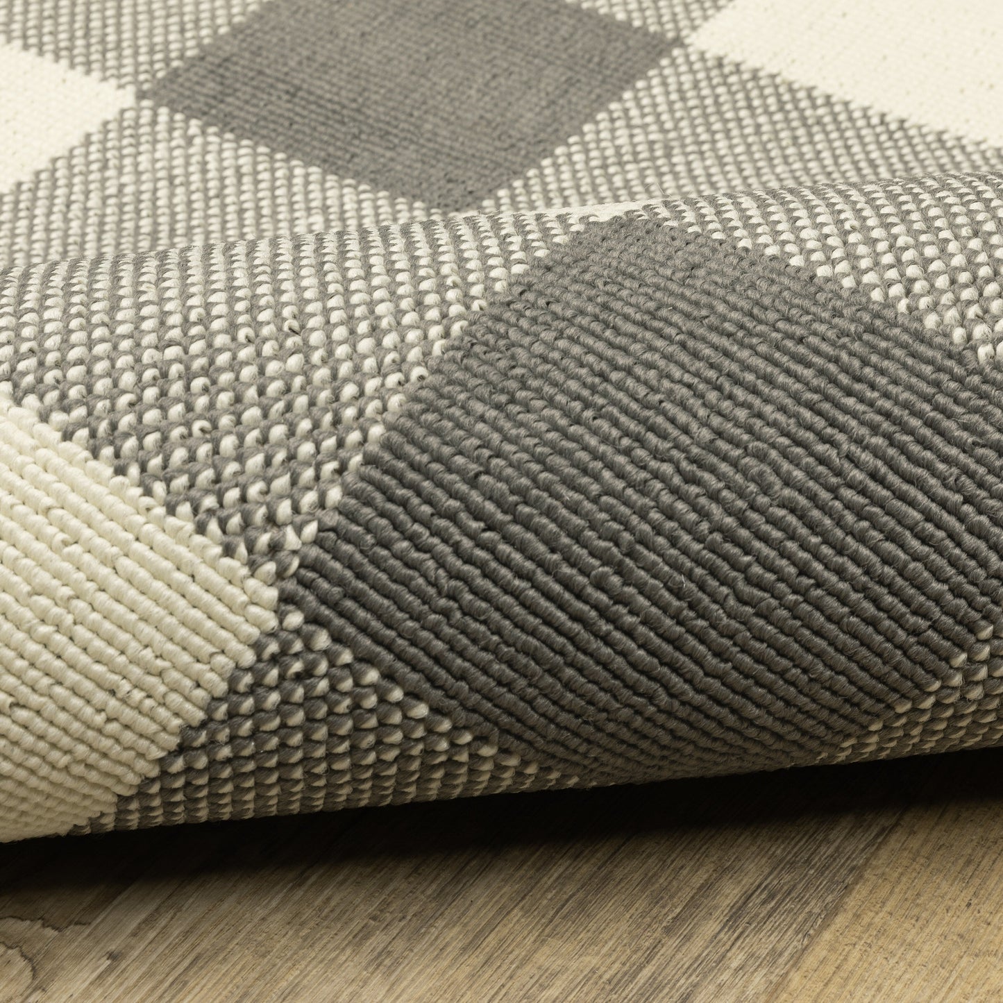 Tapis d'intérieur/extérieur à carreaux vichy Vista Home Malta