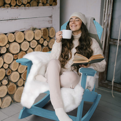 Fauteuil à bascule d'extérieur WINSOON tout temps, lot de 2