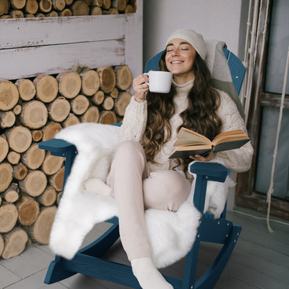 Fauteuil à bascule d'extérieur WINSOON tout temps, lot de 2