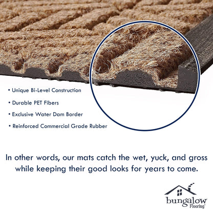 Tapis d'entrée/extérieur WaterHog en buis